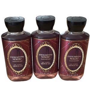 3 Everlasting Magic Aloe + Vitamin E Shower Gel 10 fl.oz. Bath & Body Works New